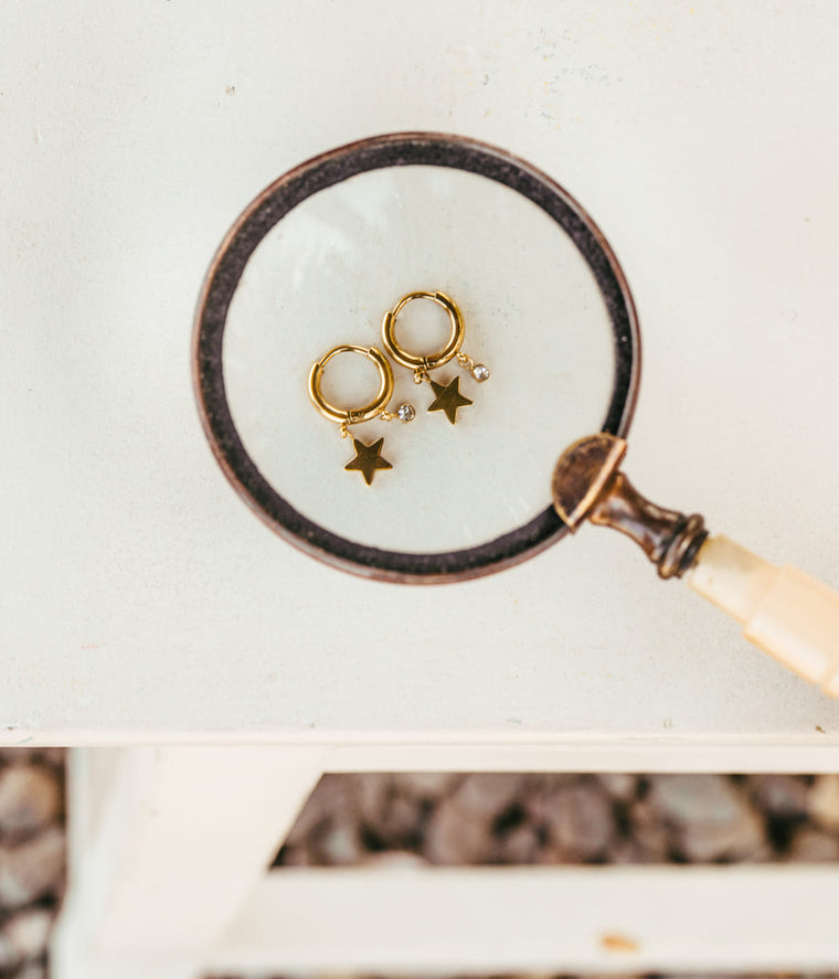 Zag Bijoux Boucles D'oreilles Lucky Star