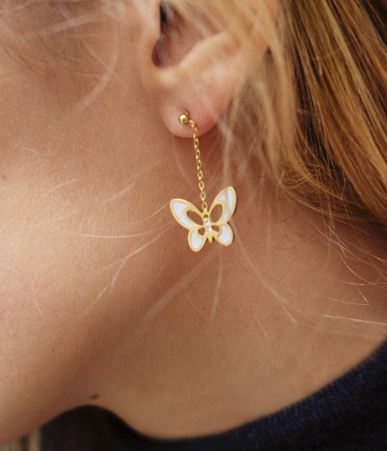 Zag Bijoux Boucles D'oreilles Mariposa