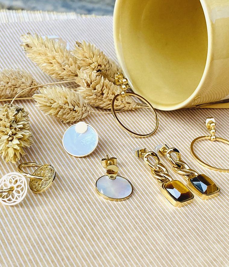 Zag Bijoux Boucles D'oreilles Moon