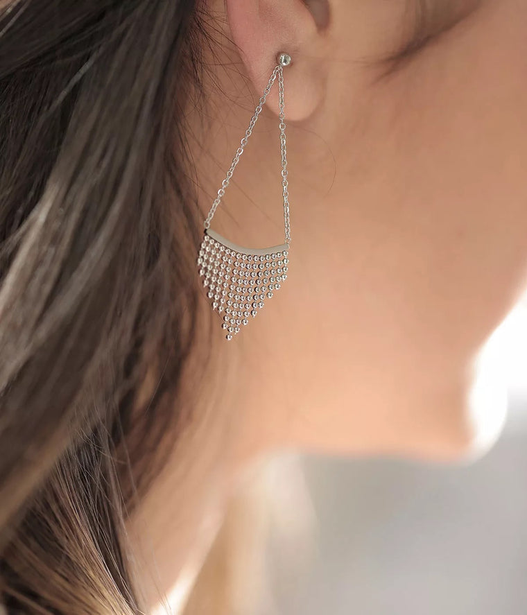 Zag Bijoux Boucles D'oreilles Pagne