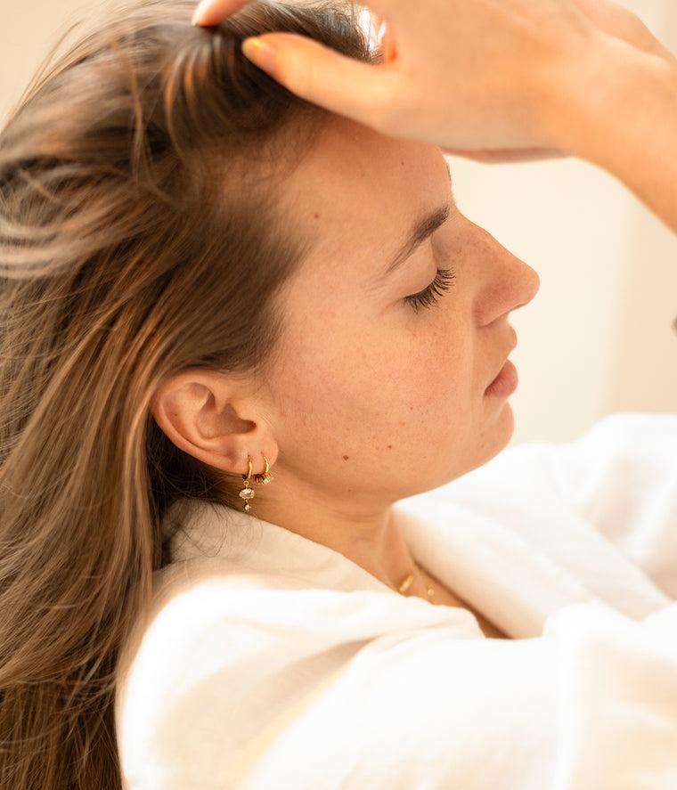 Zag Bijoux Boucles D'oreilles Sable