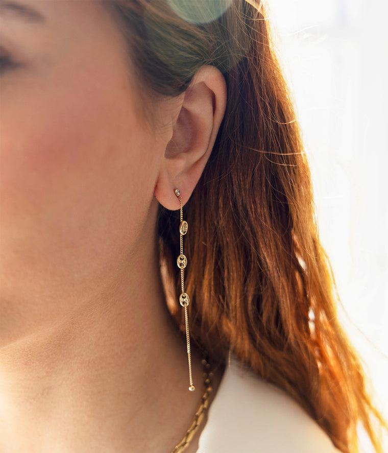 Zag Bijoux Boucles D'oreilles Santino