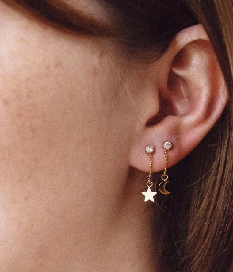 Zag Bijoux Boucles D'oreilles Sky