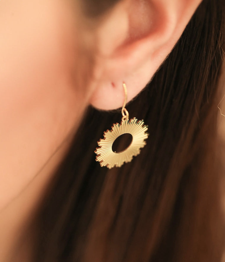 Zag Bijoux Boucles D'oreilles Soleil