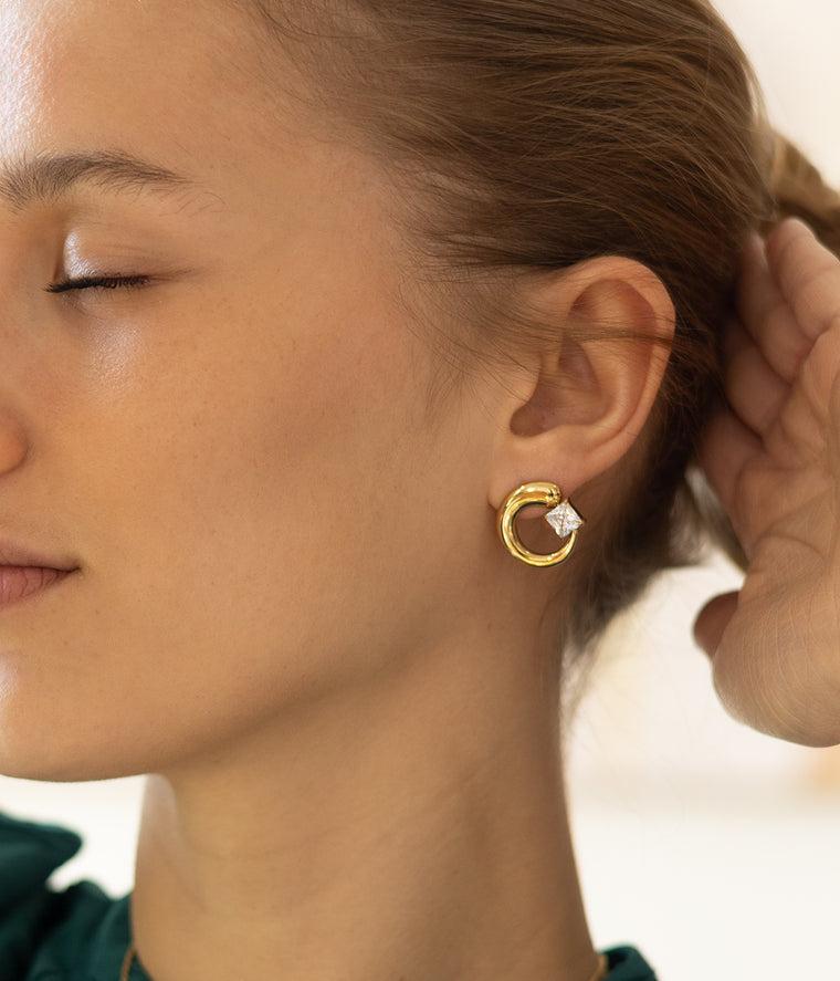 Zag Bijoux Boucles D'oreilles Thadee