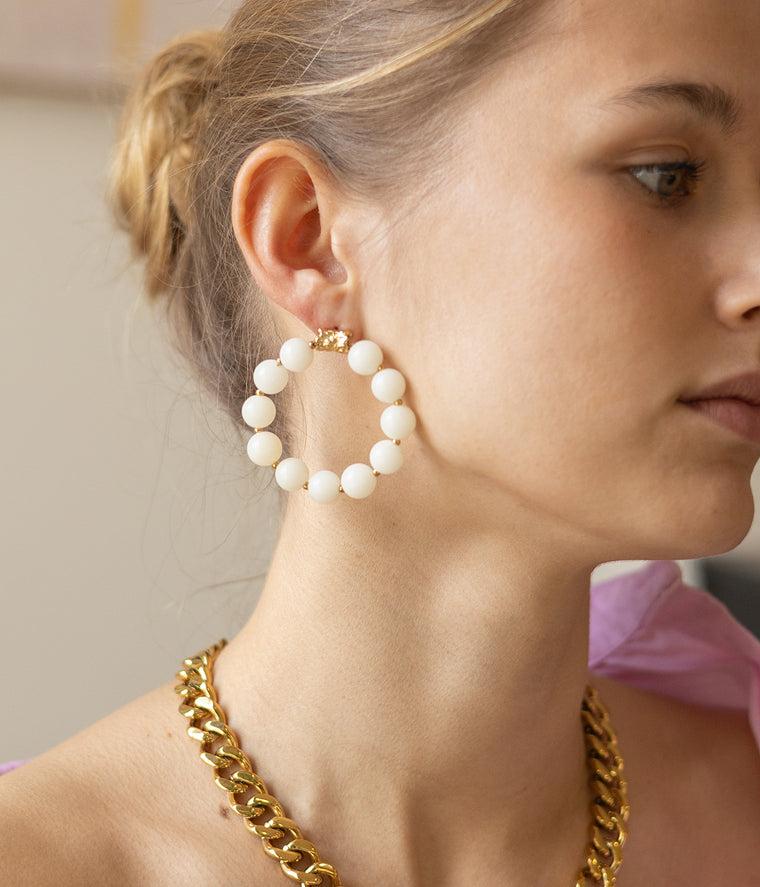 Zag Bijoux Boucles D'oreilles Tissa