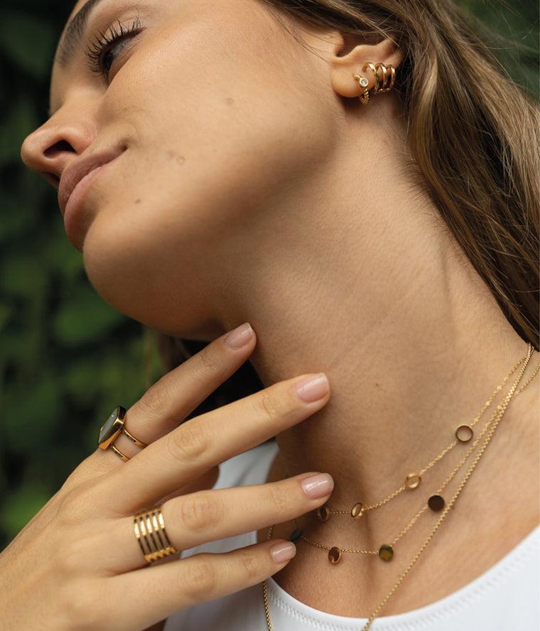 Zag Bijoux Boucles D'oreilles Tripletta