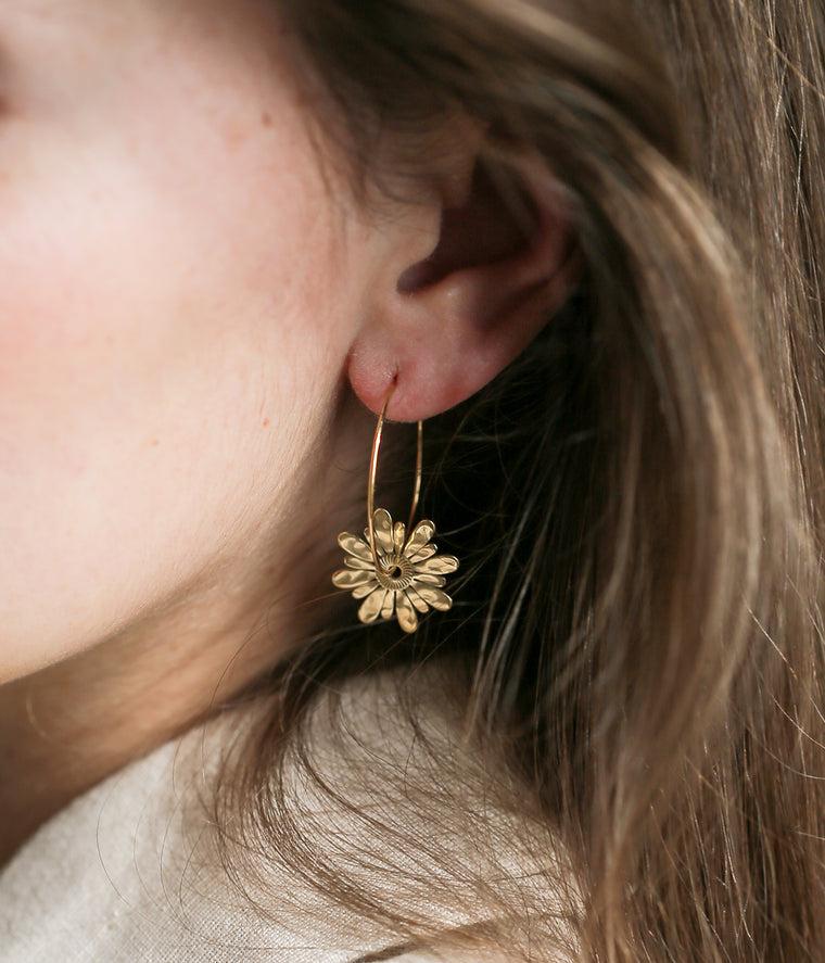 Zag Bijoux Boucles D'oreilles Vanille