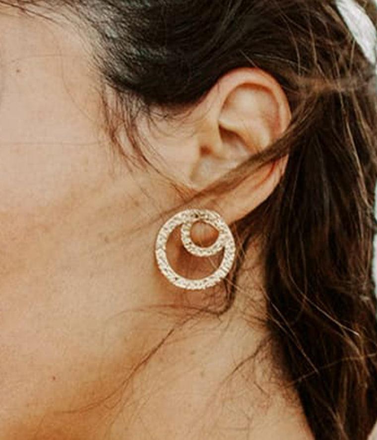 Zag Bijoux Boucles D'oreilles Vortex