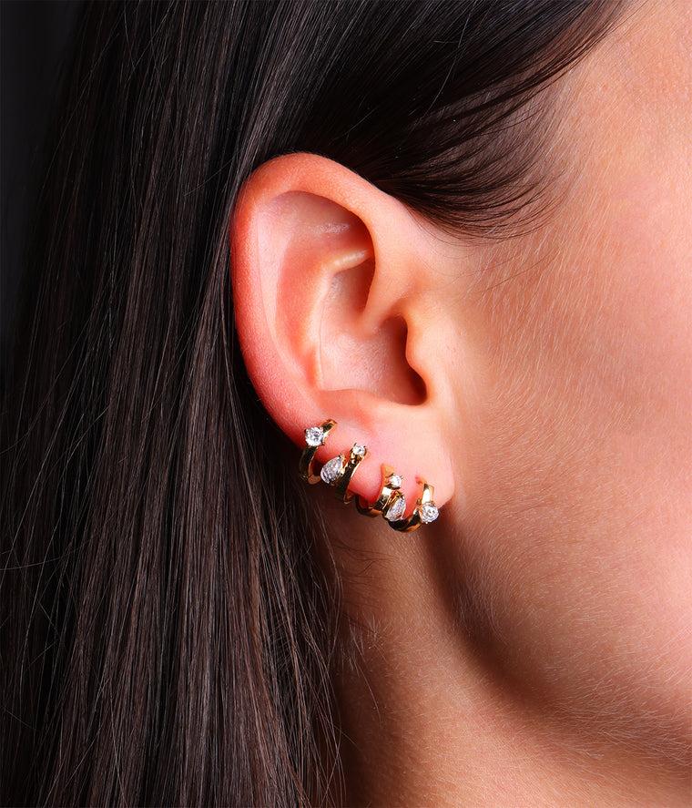 Zag Bijoux Boucles D'oreilles Yolanda