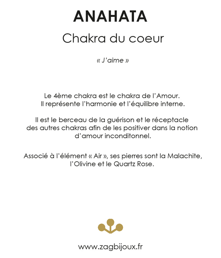 Zag Bijoux Bracelet Anahata