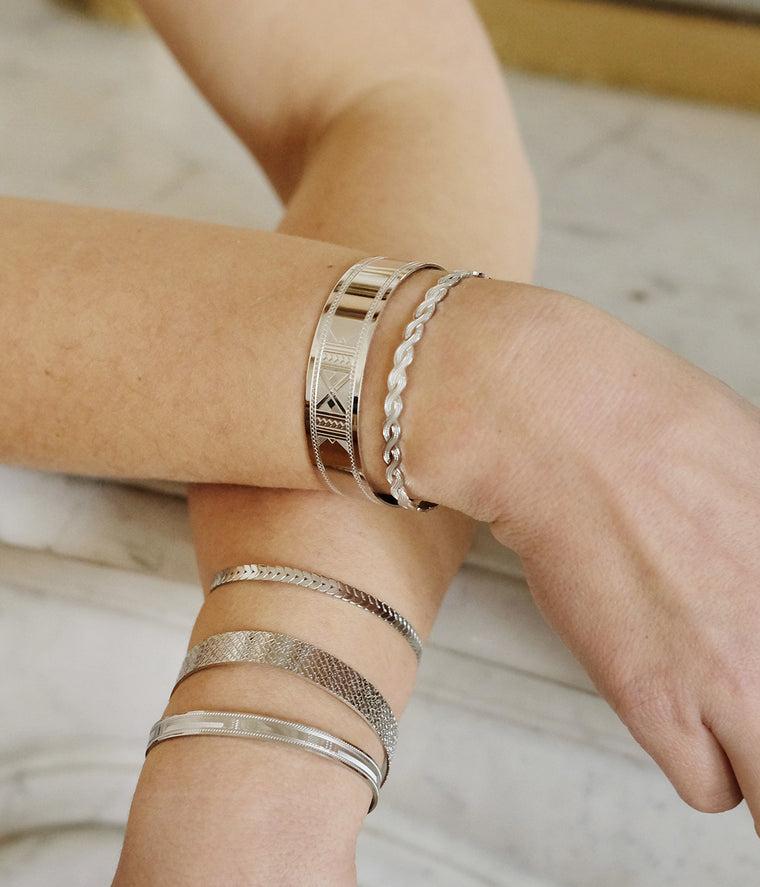 Zag Bijoux Bracelet Jonc Buzios