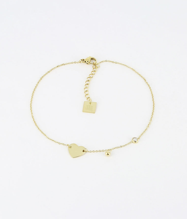 zag bijoux Chaîne de cheville Ama