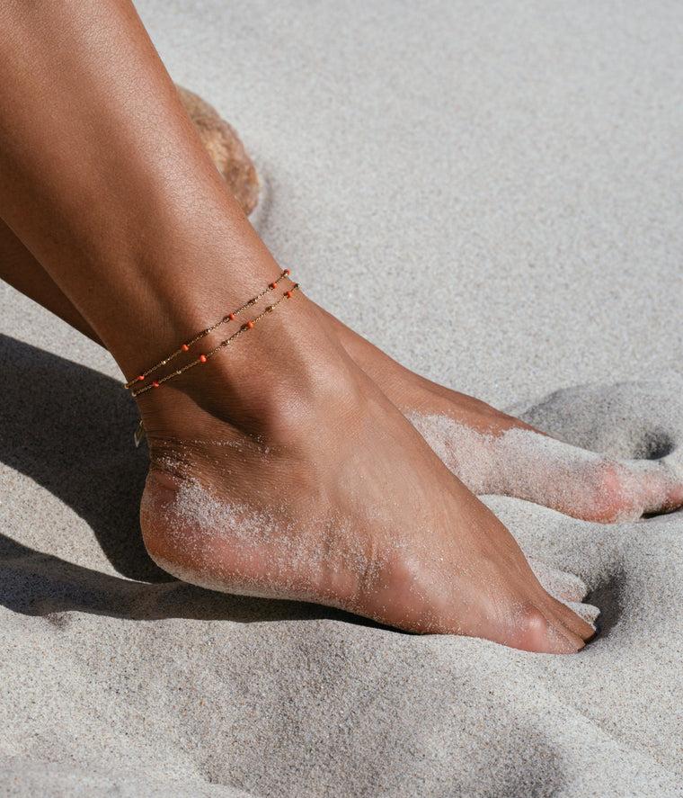 Zag Bijoux Chaîne De Cheville Billes