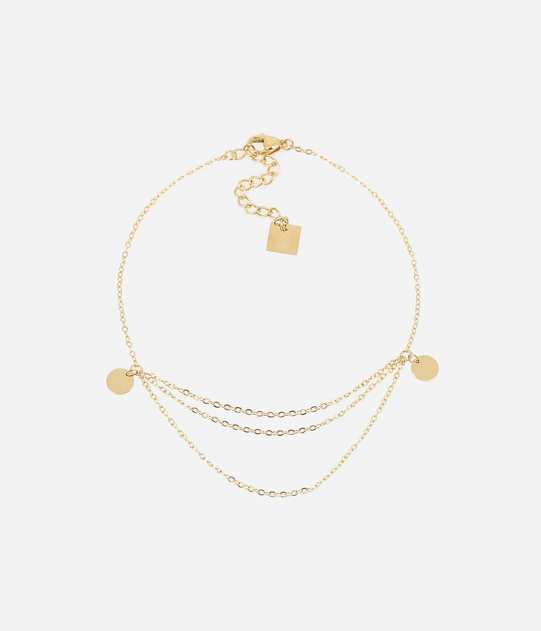 zag bijoux Chaîne de cheville Cascada