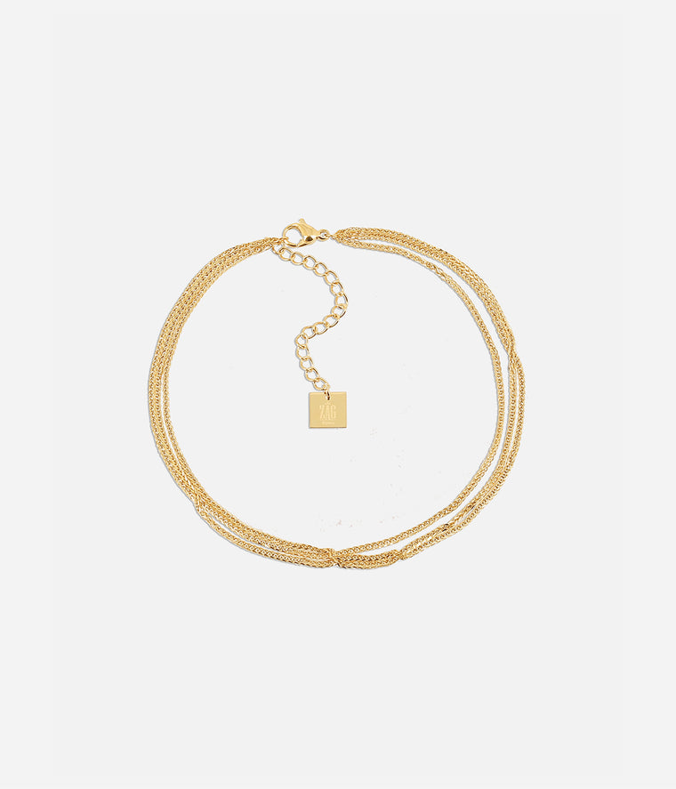 zag bijoux Chaîne de cheville Claudine