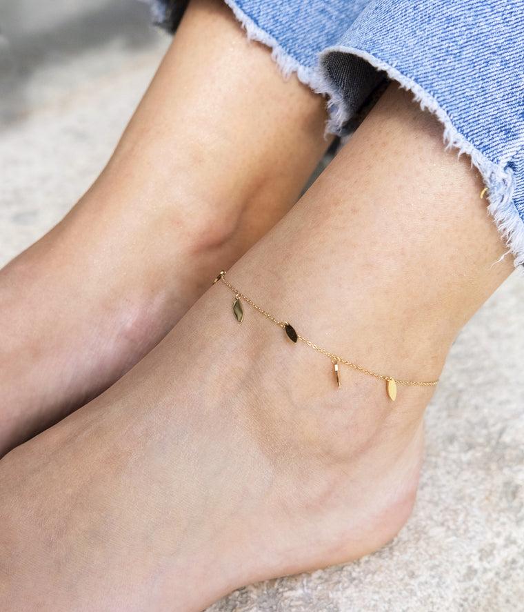 Zag Bijoux Chaîne De Cheville Flora