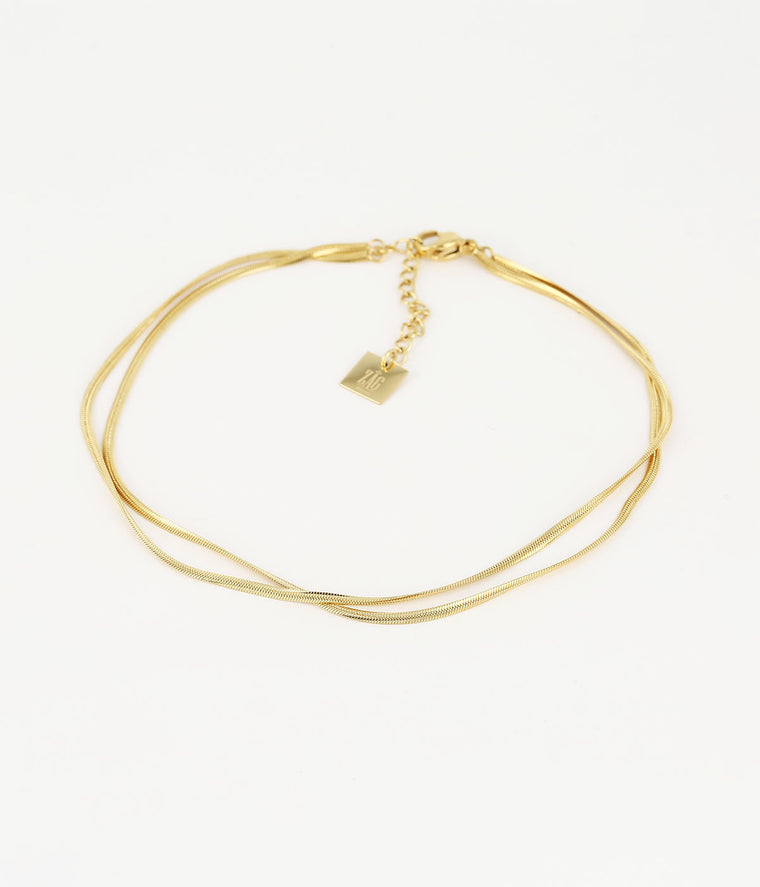 zag bijoux Chaîne de cheville Ghery