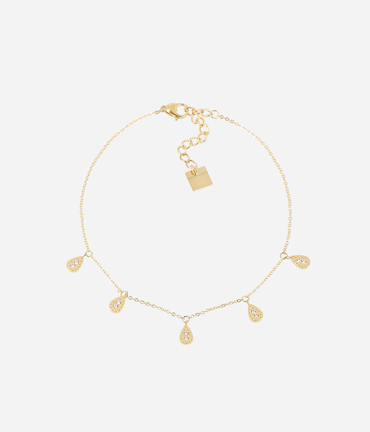 zag bijoux Chaîne de cheville Gloire