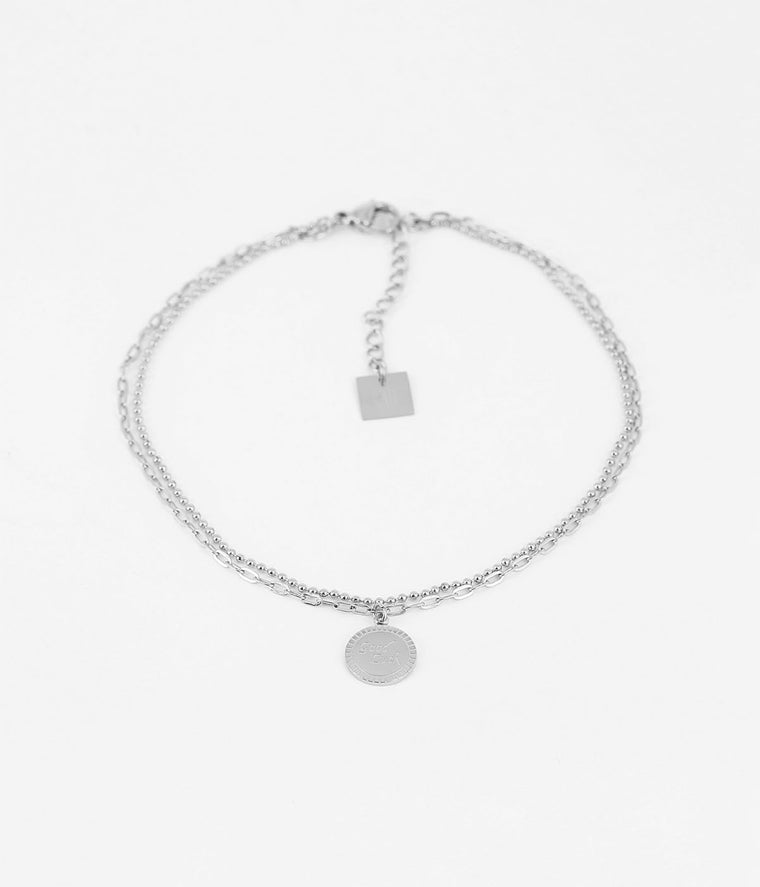 zag bijoux Chaîne de cheville Good Luck