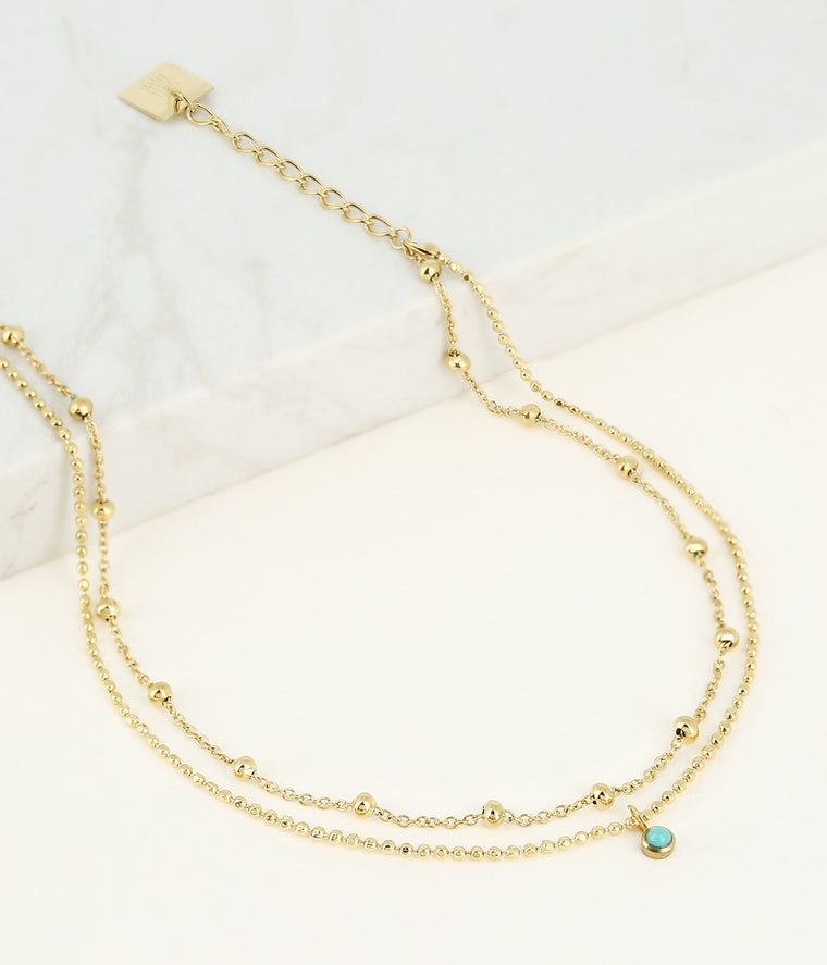 zag bijoux Chaîne de cheville Manne