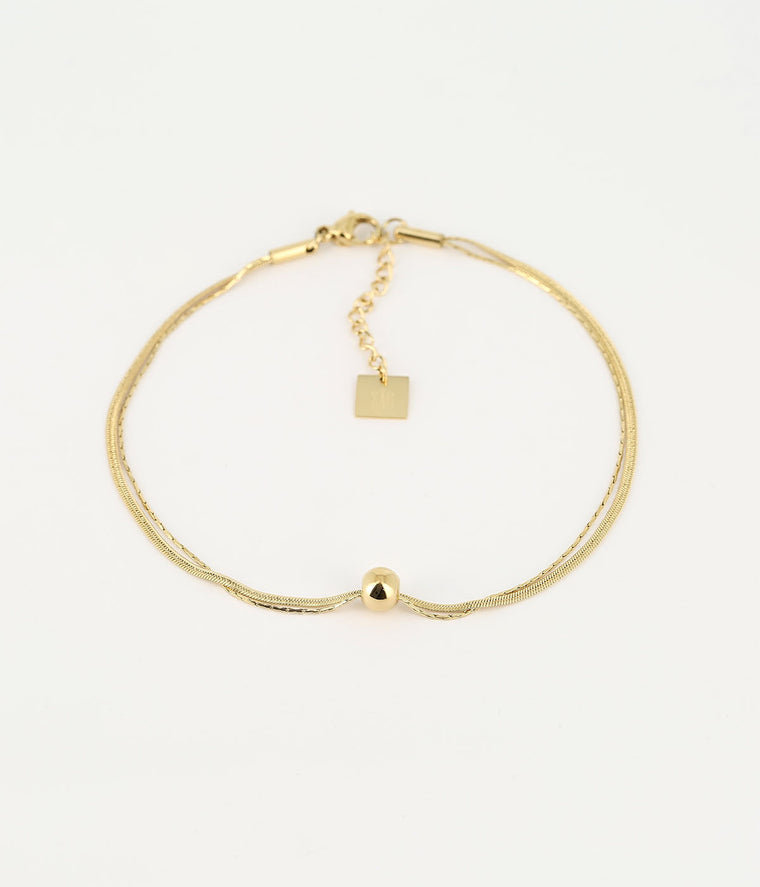 zag bijoux Chaîne de cheville Pepita