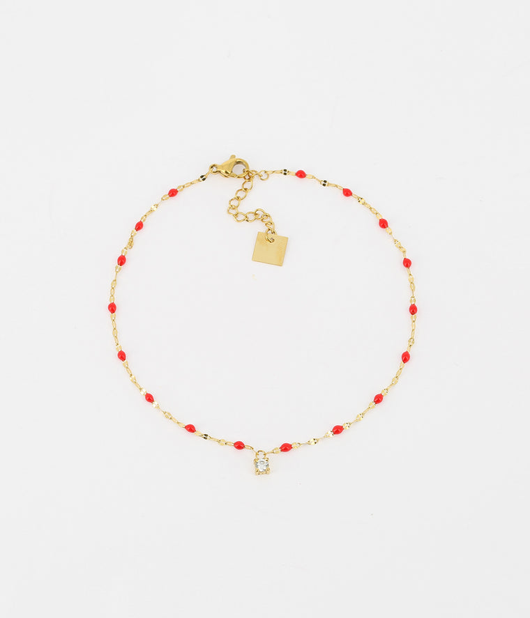 zag bijoux Chaîne de cheville Poppy