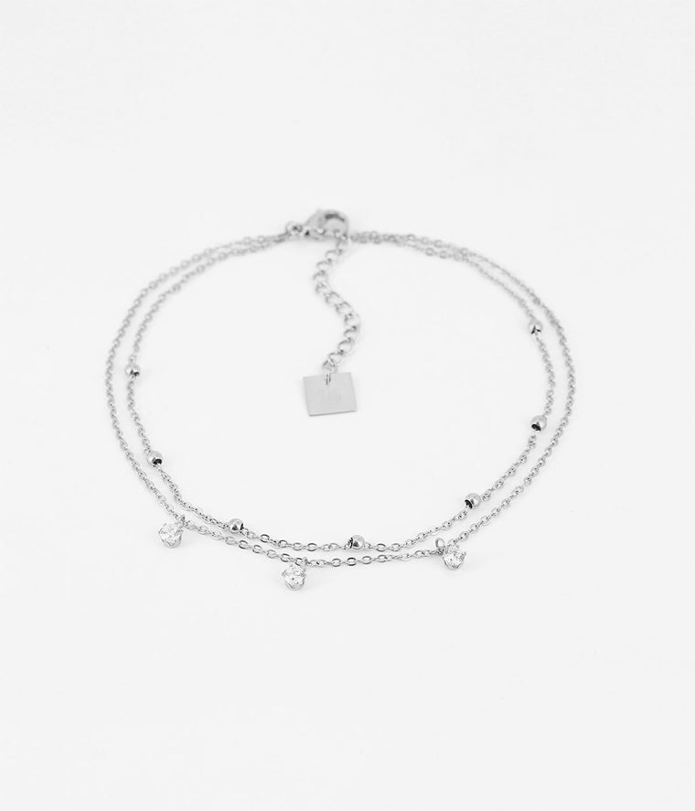 zag bijoux Chaîne de cheville Precious