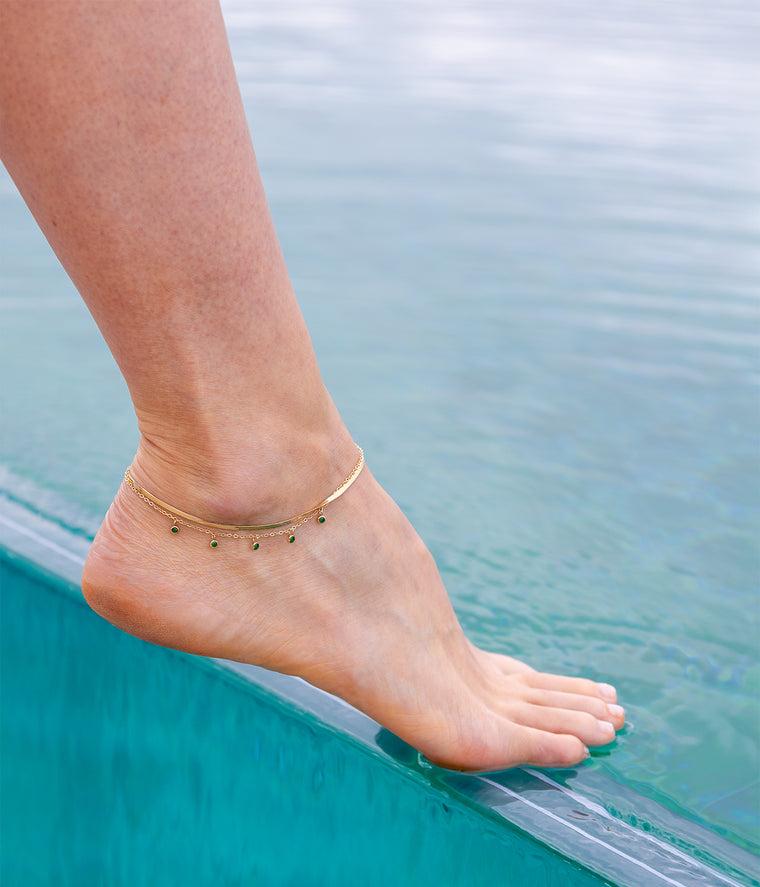 Zag Bijoux Chaîne De Cheville Prestige