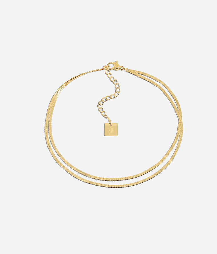 zag bijoux Chaîne de cheville Rosine