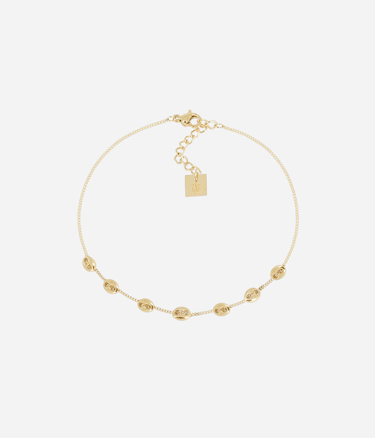 zag bijoux Chaîne de cheville Santino