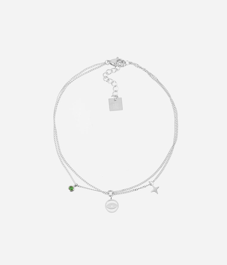 zag bijoux Chaîne de cheville Valore