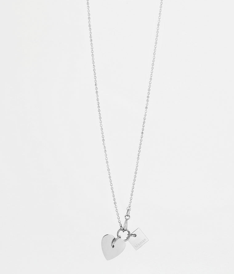 zag bijoux Collier Coeur