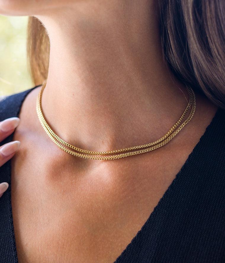 Zag Bijoux Collier Doble