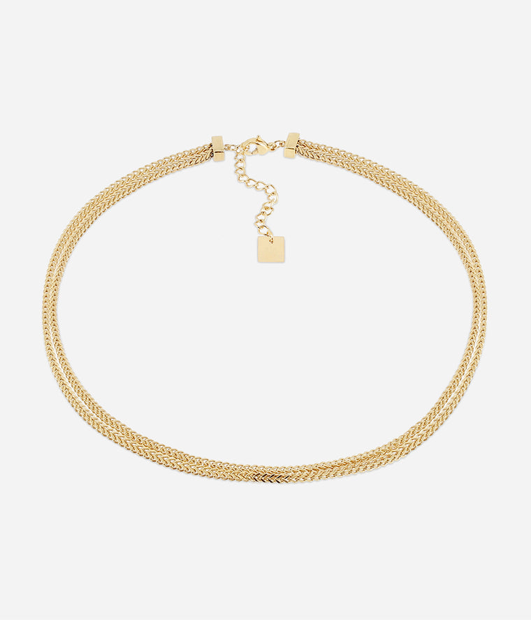 zag bijoux Collier Doble