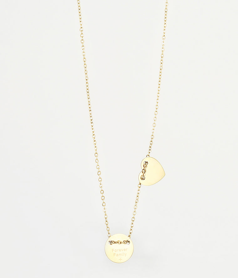 zag bijoux Collier Forever Family