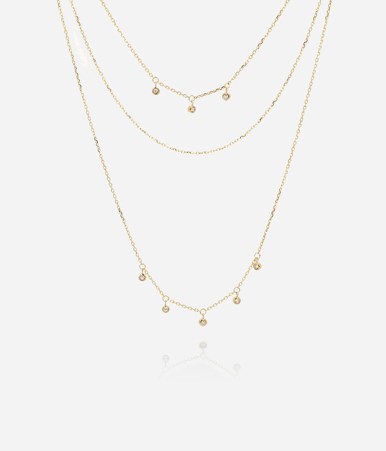 zag bijoux Collier Genova