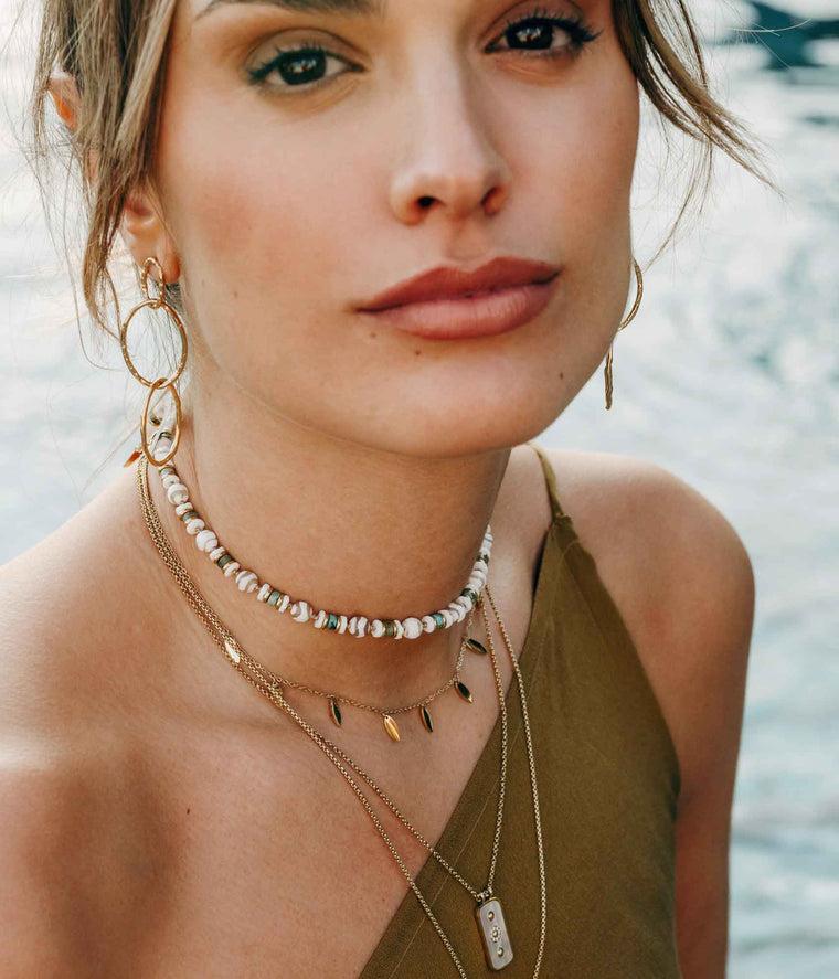 Zag Bijoux Collier Lime