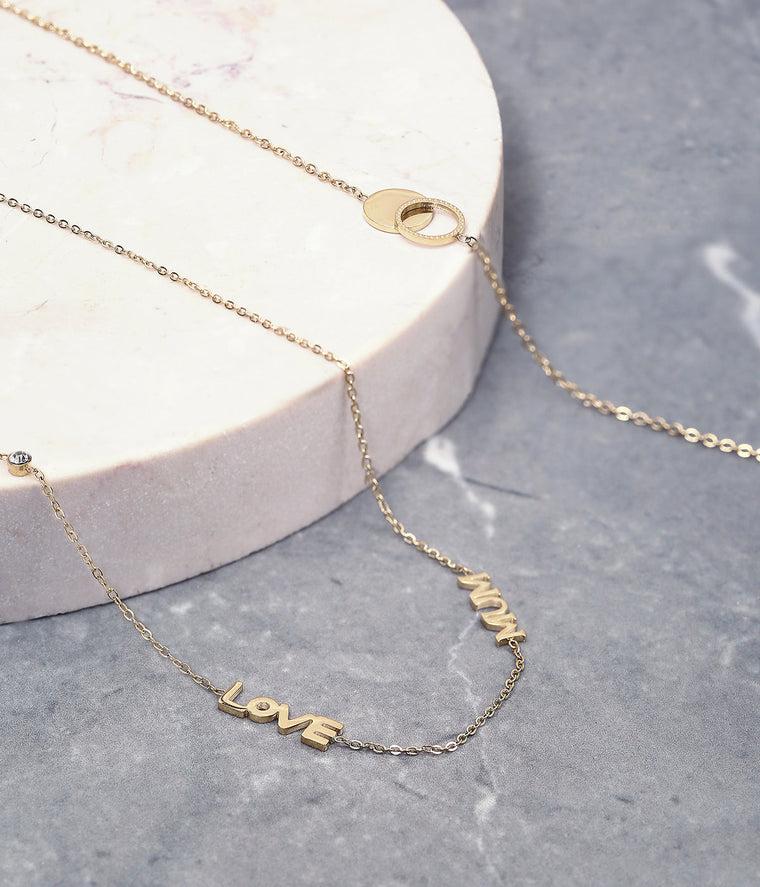 Zag Bijoux Collier Love Mum