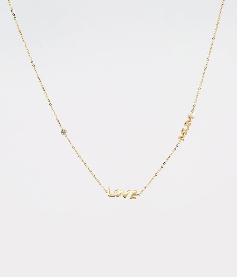 zag bijoux Collier Love Mum
