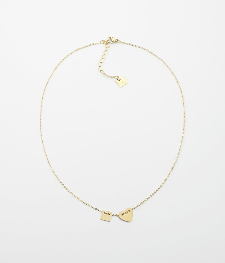 zag bijoux Collier Lucky Heart