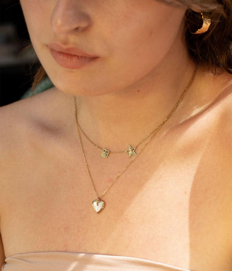 Zag Bijoux Collier Lucky Square