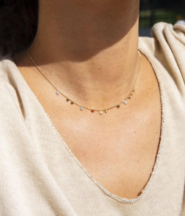 Zag Bijoux Collier Mini Confettis