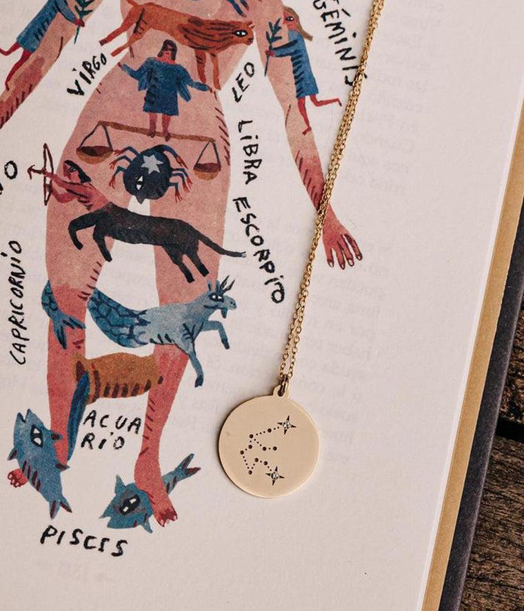 Zag Bijoux Sautoir Aquarius