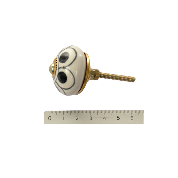 Zen Ethic Bouton De Meuble Céramique 15