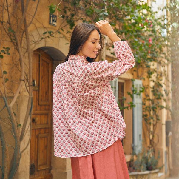 Zen Ethic Chemise Cerise Gigaro - 100% Coton BIO - Rose