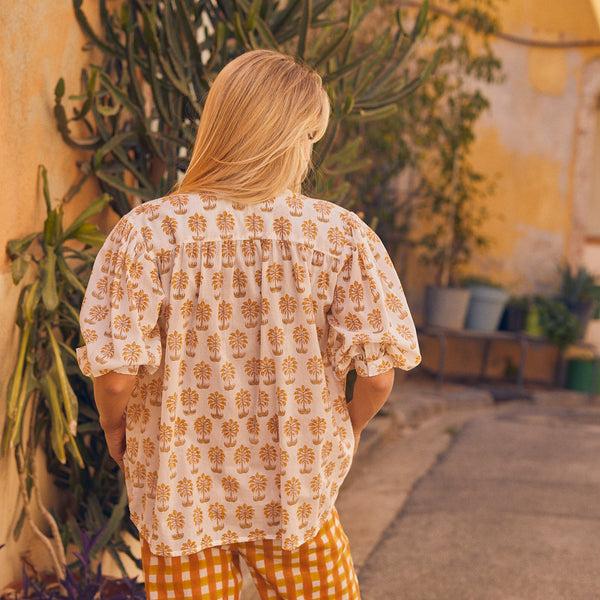 Zen Ethic Chemise Maud Olbia 100% Coton BIO - Orange