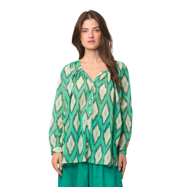 Zen Ethic Chloe Shirt Komba 100% Coton - Vert