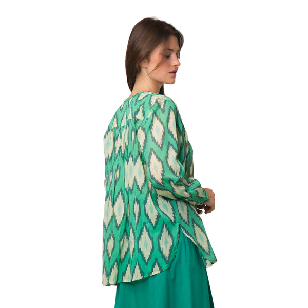Zen Ethic Chloe Shirt Komba 100% Coton - Vert