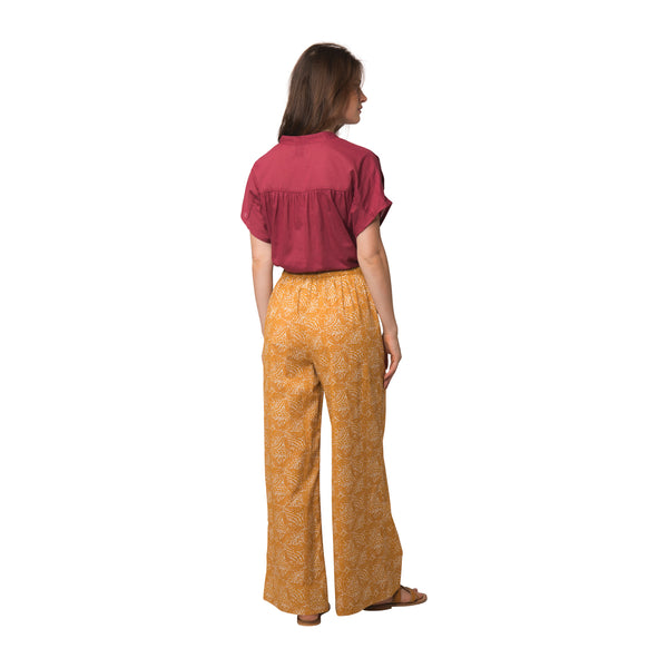 Zen Ethic Pantalon Leana Iranja 100% Coton - Orange